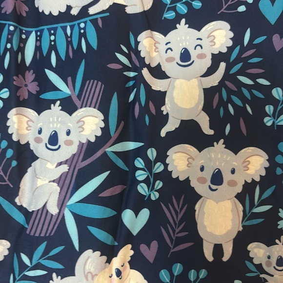 NWT yoga curvy  one size  (12-2x)Cute  koala - Picture 3 of 3